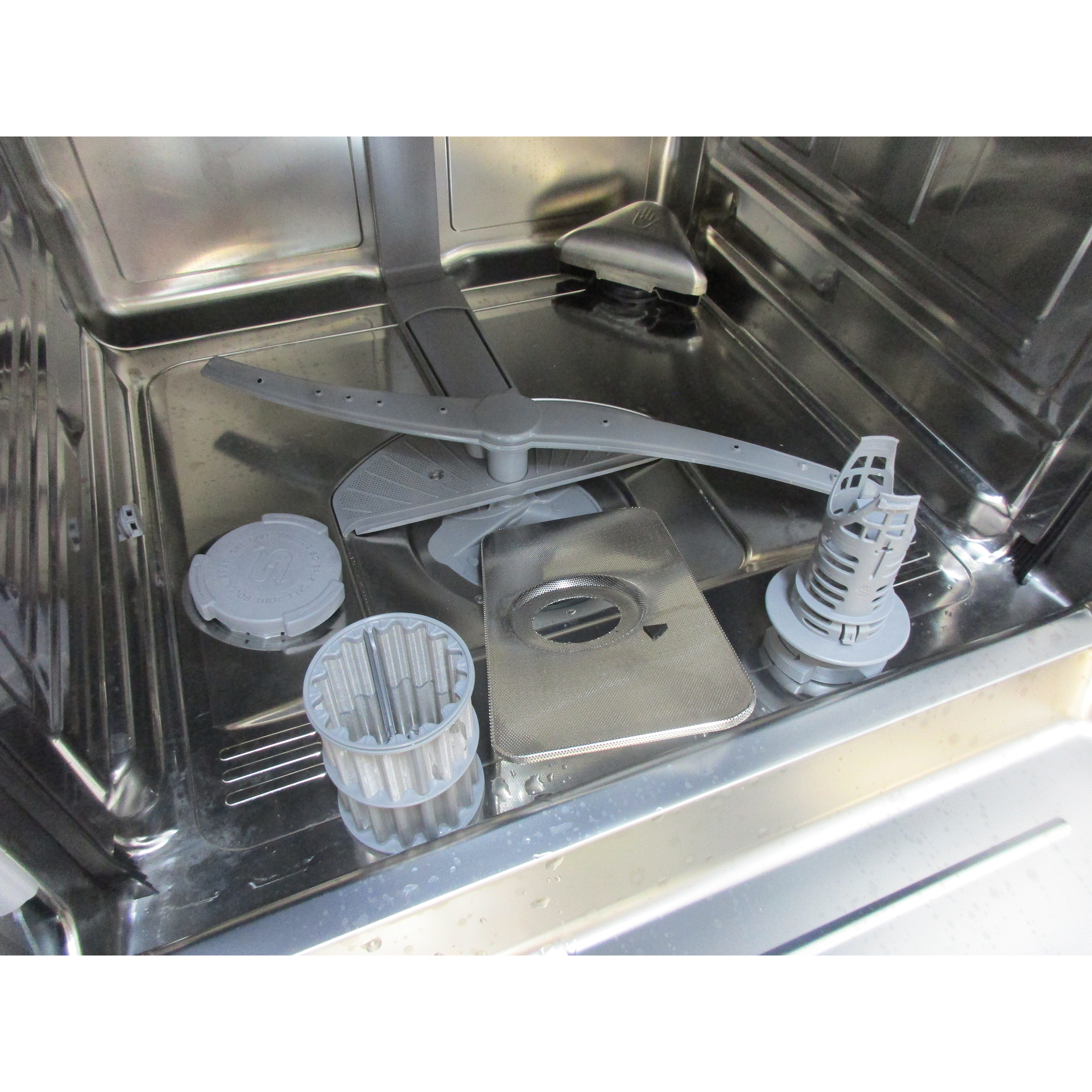 Siemens SN25TI04CE - Réservoir à sel et retrait du filtre