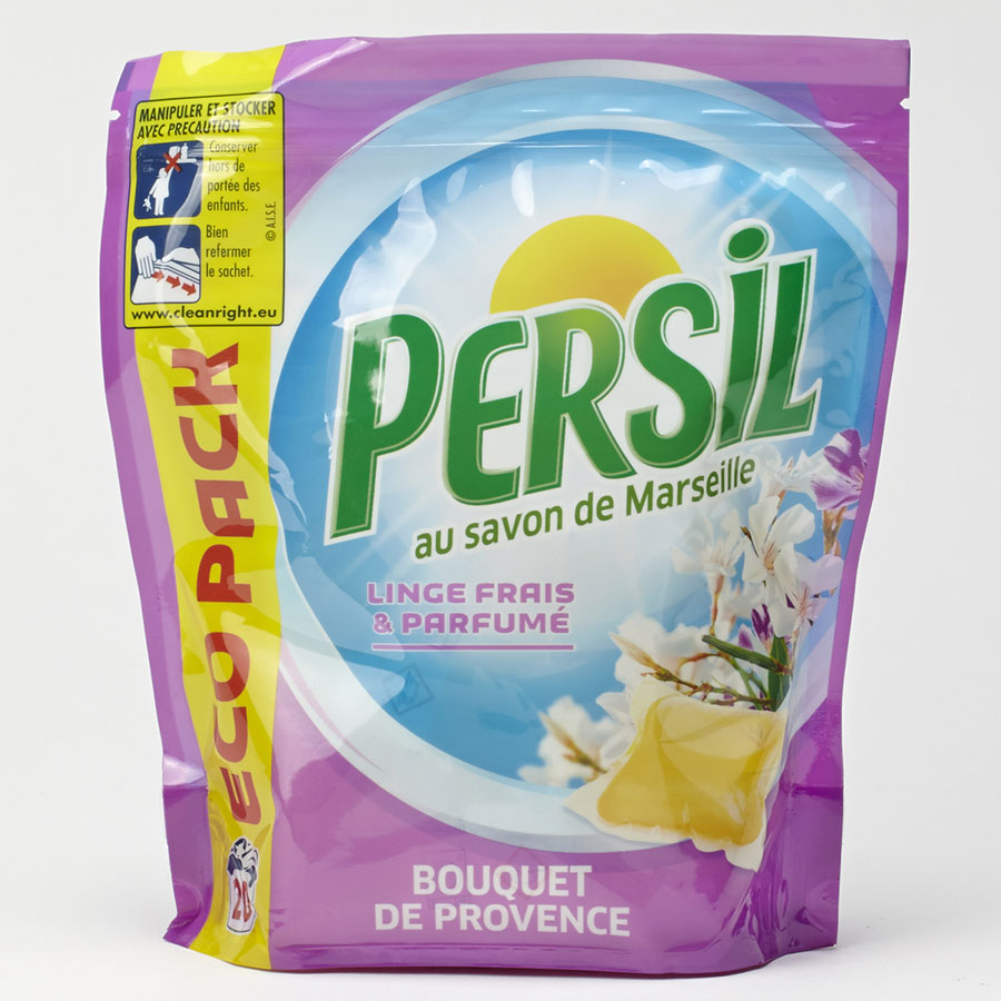 Test Persil Au savon de Marseille, bouquet de Provence - lessive