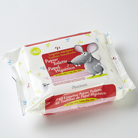 Auchan Lingettes imprégnées, papier toilette