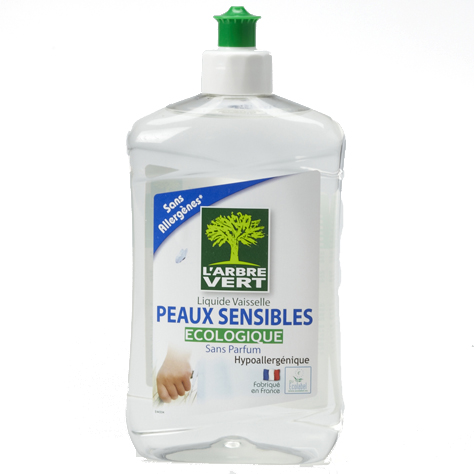 L'Arbre vert Savon de vaisselle écologique pour peaux sensibles (500ml)  acheter à prix réduit
