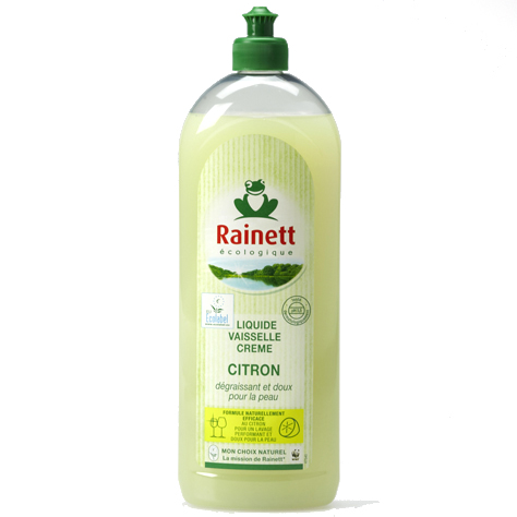 Produit vaisselle Rainett citron - 750 ml