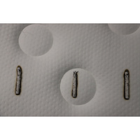 8 heures (Conforama) L'Éblouissant - Test d'inflammabilité : trois cigarettes sont allumées et placées sur le matelas