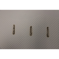 Sleepy Original 2025 - Test d'inflammabilité : trois cigarettes sont allumées et placées sur le matelas