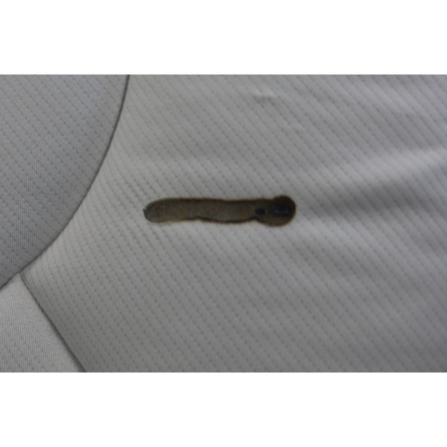 Alinéa Riez - Résultat du test d'inflammabilité avec des cigarettes