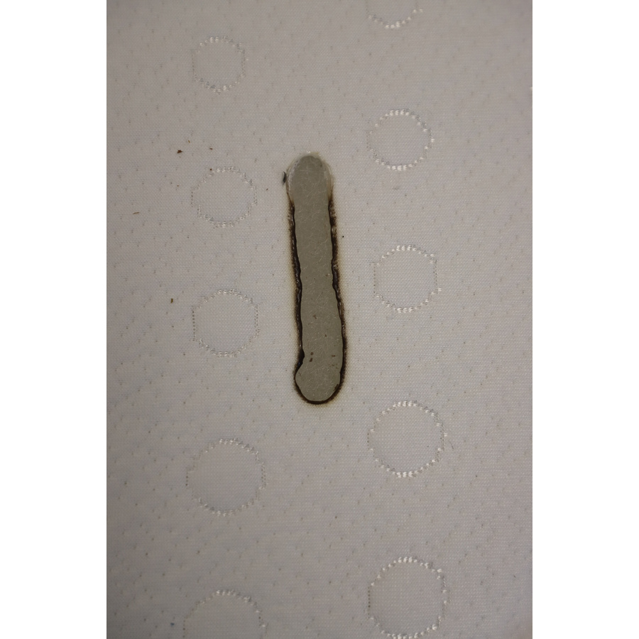 Dreaméa (But) Séquoia - Résultat du test d'inflammabilité avec des cigarettes