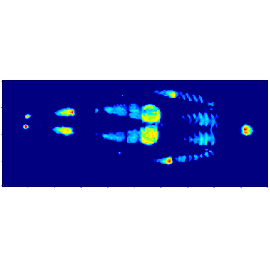 Jysk Stria plus ferme - Illustration de la pression totale