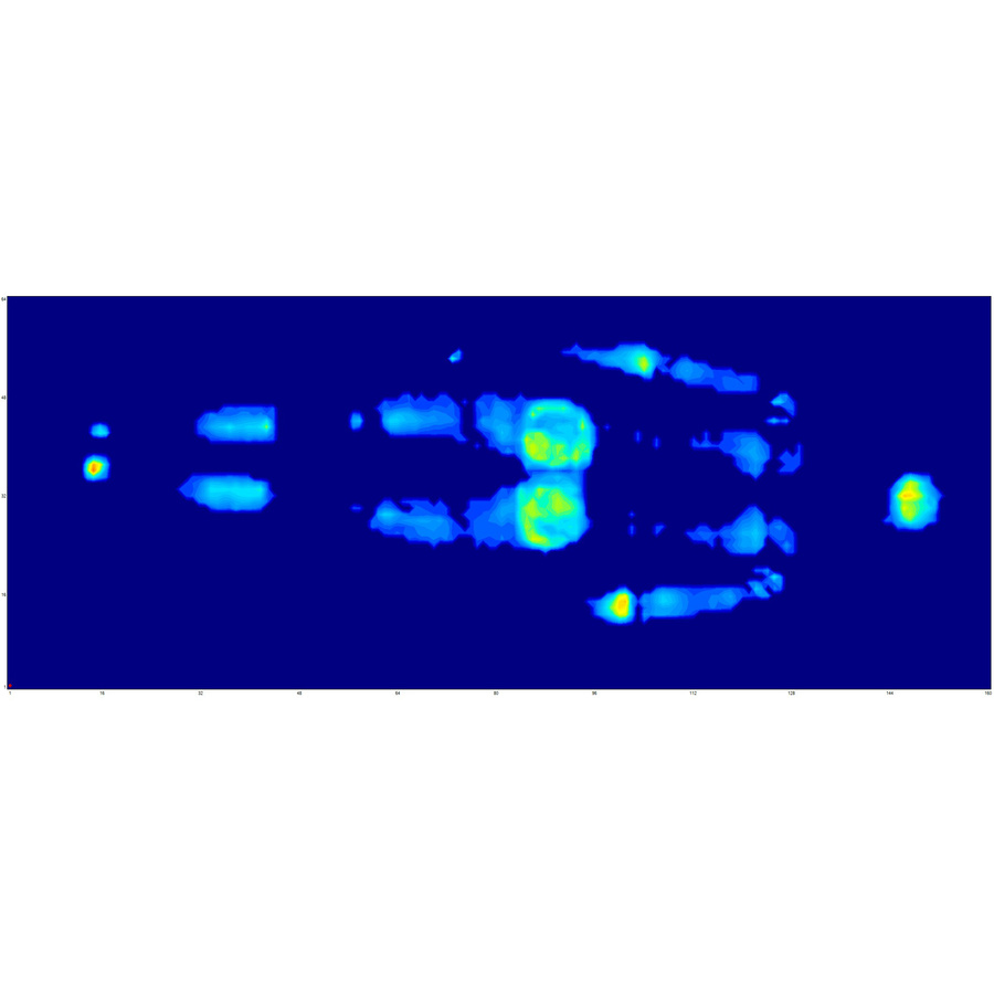 Matt Sleeps Hybrid Pro - Illustration de la pression totale