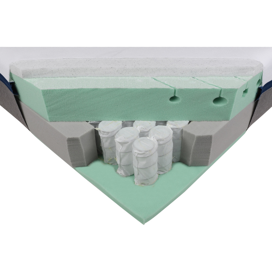 Tediber L'Incroyable matelas hybride - Découpe du matelas