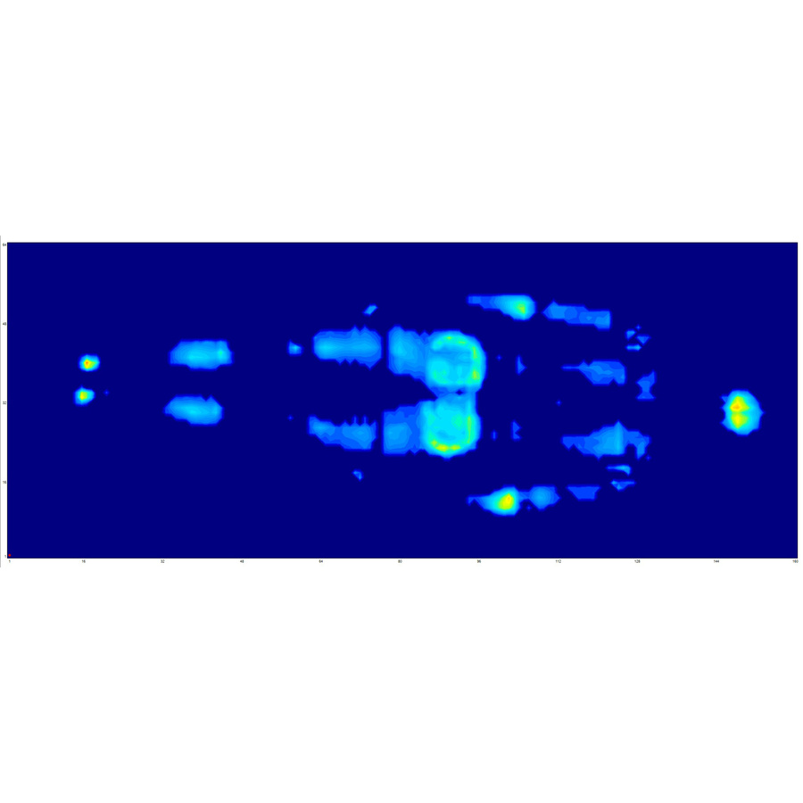 Tediber Matelas Hybride Premium - Illustration de la pression totale