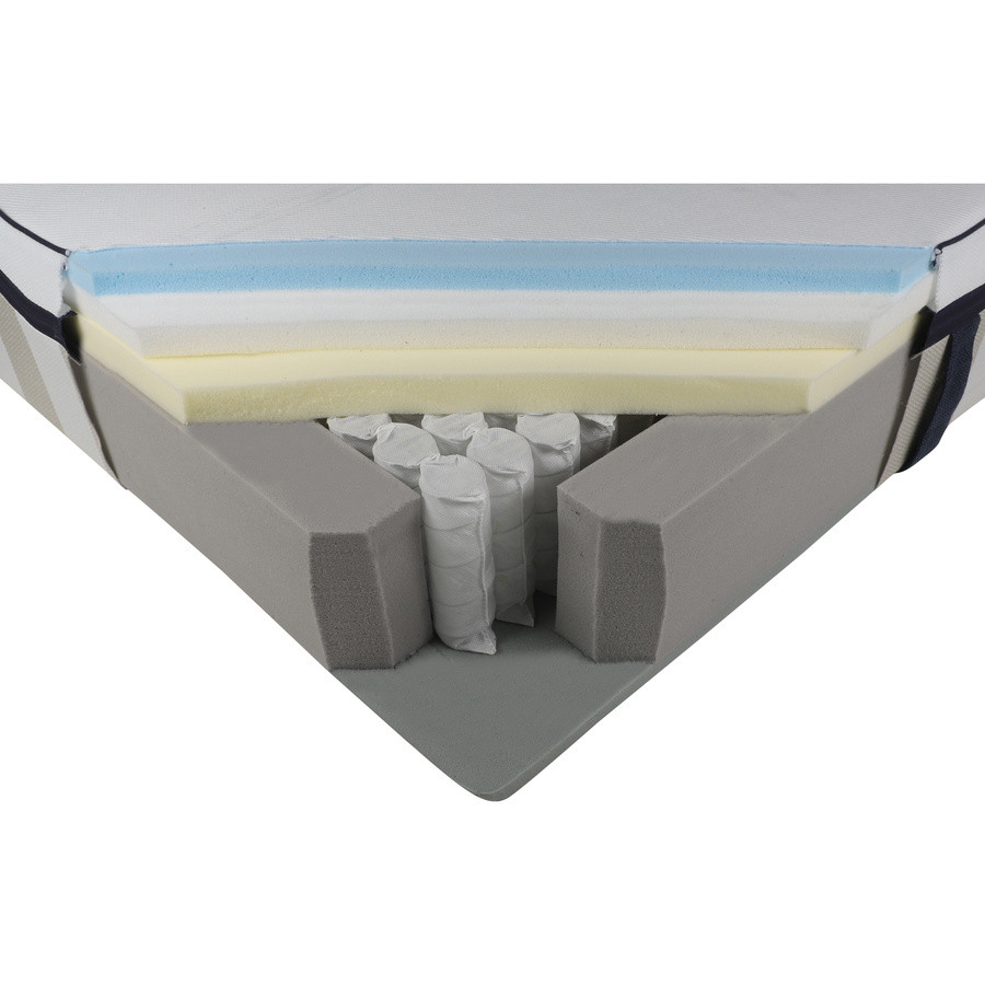 Tediber Matelas Hybride Premium - Découpe du matelas
