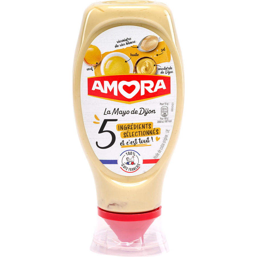Amora La mayo de Dijon 5 ingrédients