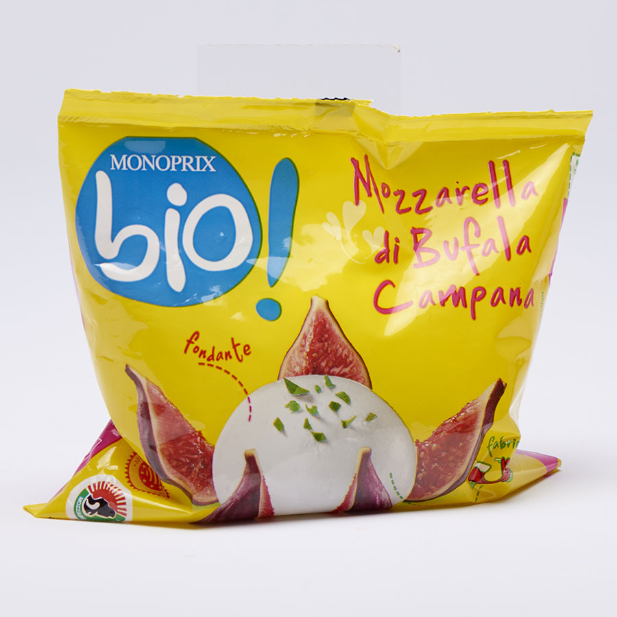 Monoprix Mozzarella di Bufala Campana Bio - 