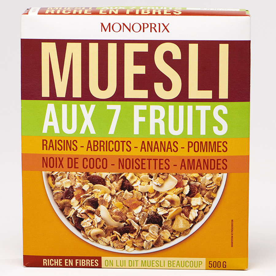 Monoprix Muesli aux 7 fruits(*1*) - 
