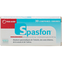 Spasfon Comprimés enrobés
- Vue principale