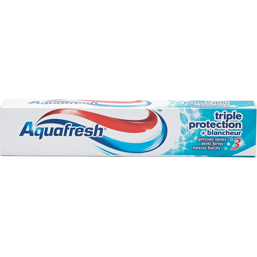 Aquafresh Dentifrice triple protection + blancheur - Vue principale