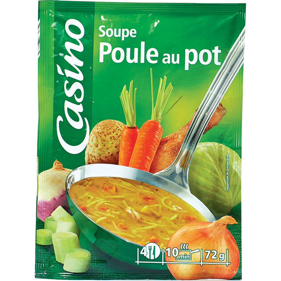 Casino Soupe Poule au pot (déshydratée) - Vue principale