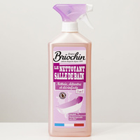 Briochin Nettoyant salle de bain, 3-en-1, nettoie, détartre et désinfecte