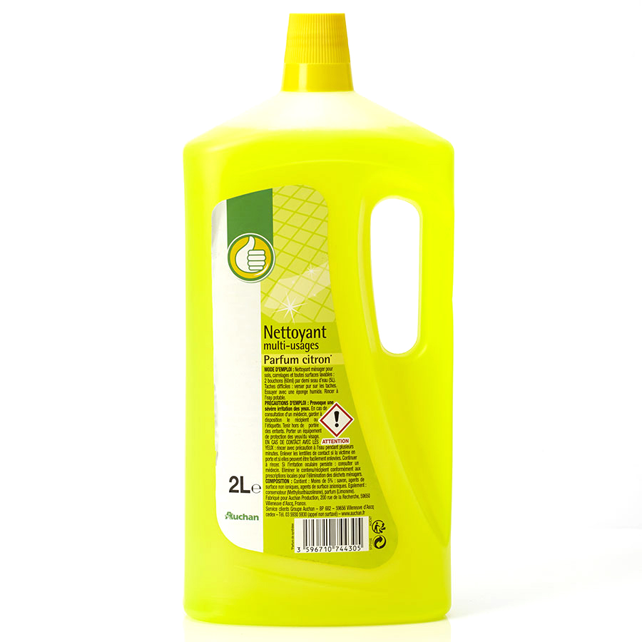 Pouce (Auchan) Nettoyant multi-usages citron