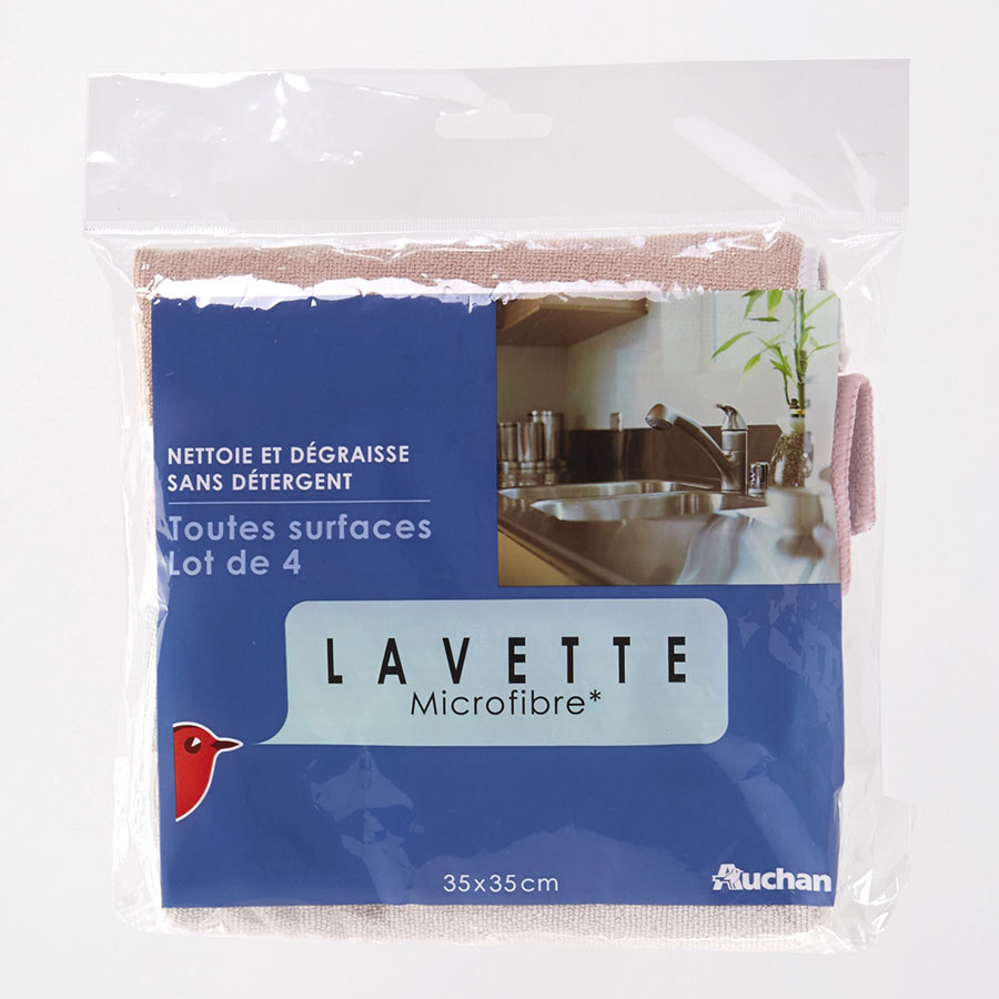 Auchan Lavette microfibre - 