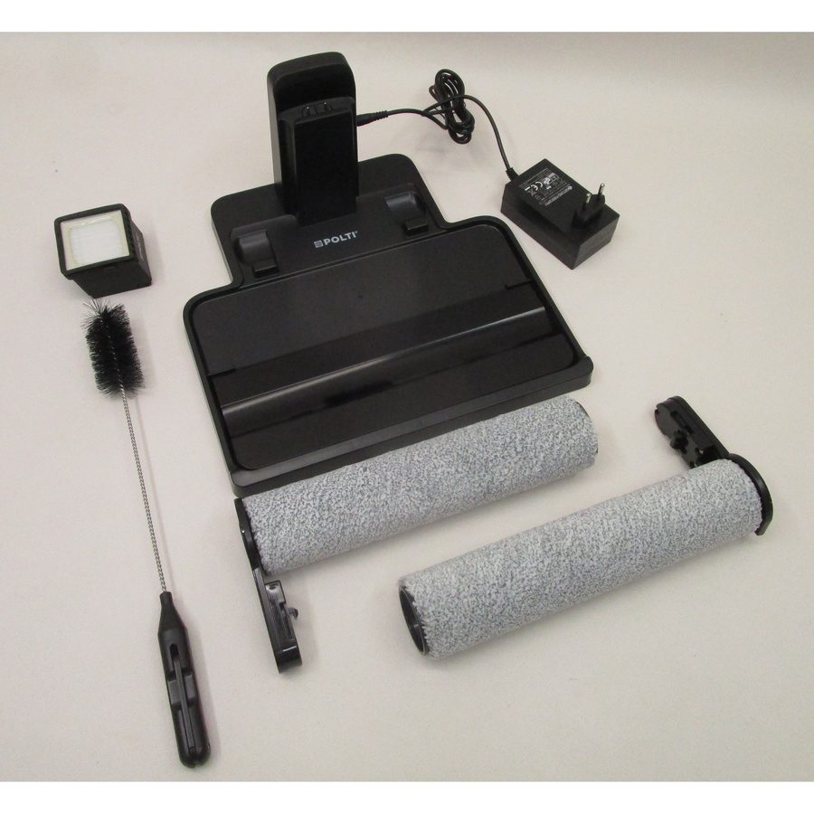 Polti RollySteam WD40C - Support de rangement et accessoires fournis