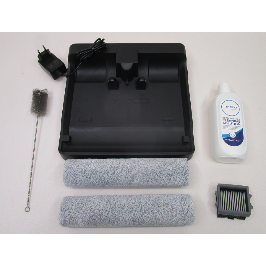 Tineco Floor One S5 Stretch Extreme - Support de rangement et accessoires fournis