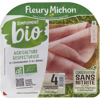 Fleury Michon Simplement bio, conservation sans nitrite