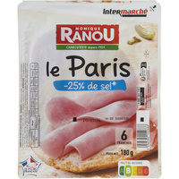 Monique Ranou (Intermarché) Le Paris - 25 % de sel