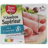 Saint Alby (Lidl) Le jambon supérieur cuit à l’étouffée