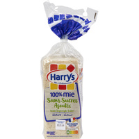 Harrys 100 % mie nature sans sucres ajoutés