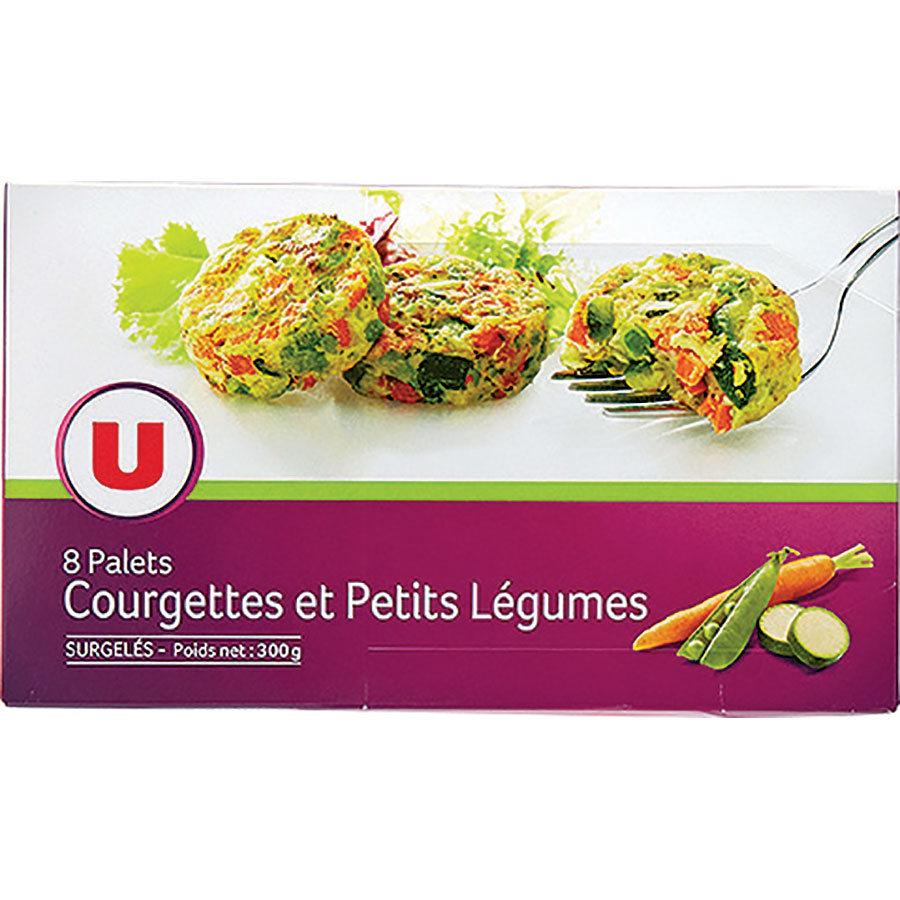 Système U Palets – Courgettes et petits légumes - 