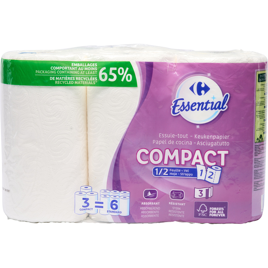 Carrefour Essential Compact 1/2 feuille
