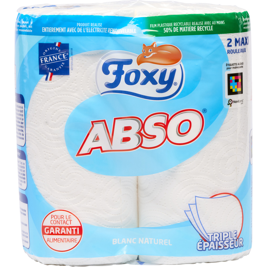 Foxy Absorbant blanc 