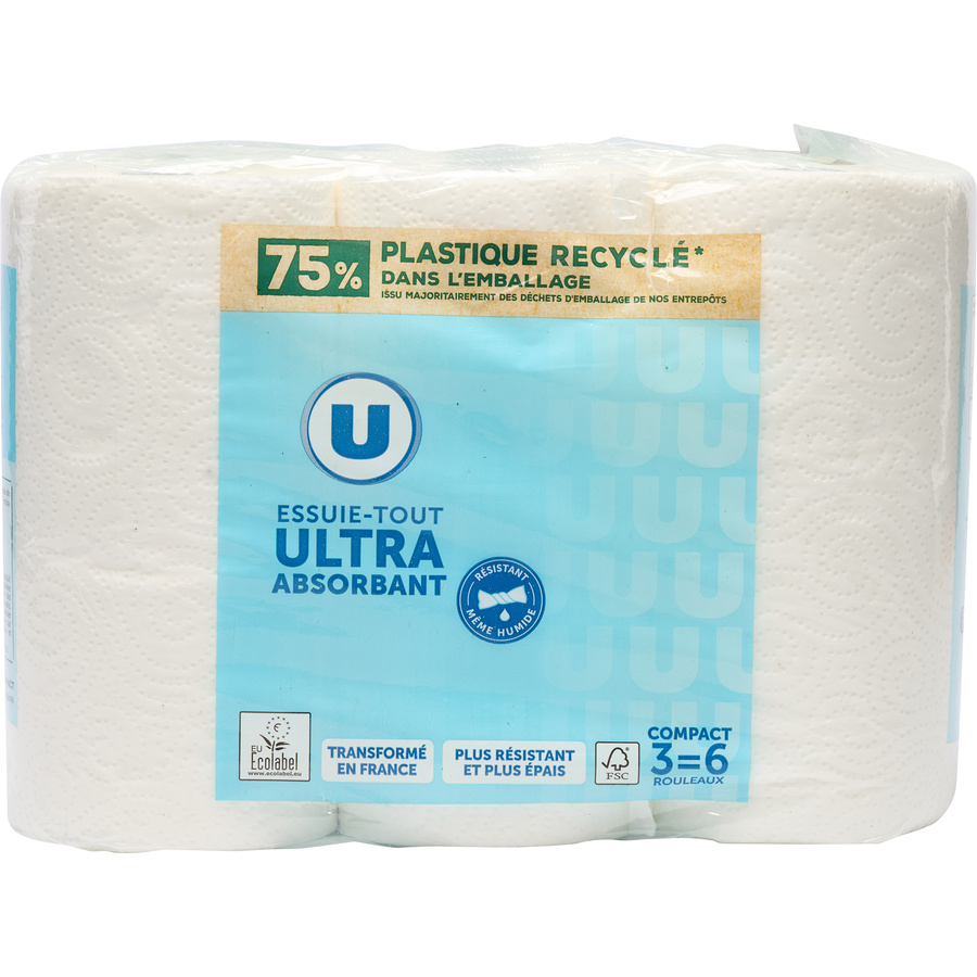 U Ultra absorbant compact