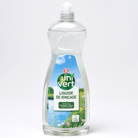 Uni Vert (E.Leclerc) Tablettes lave-vaisselle - Liquide de rinçage associé au détergent pour le test