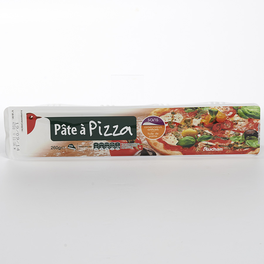 Auchan Pâte à pizza -                                     