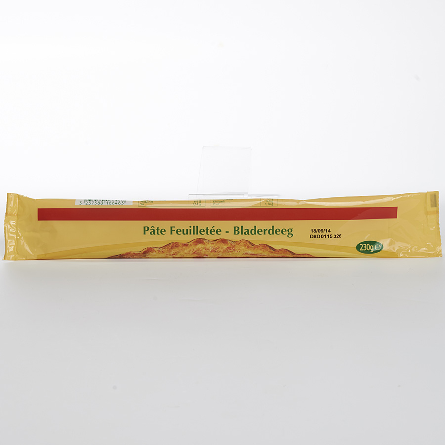 Produit sans marque (acheté chez Carrefour) Pâte feuilletée -                                     