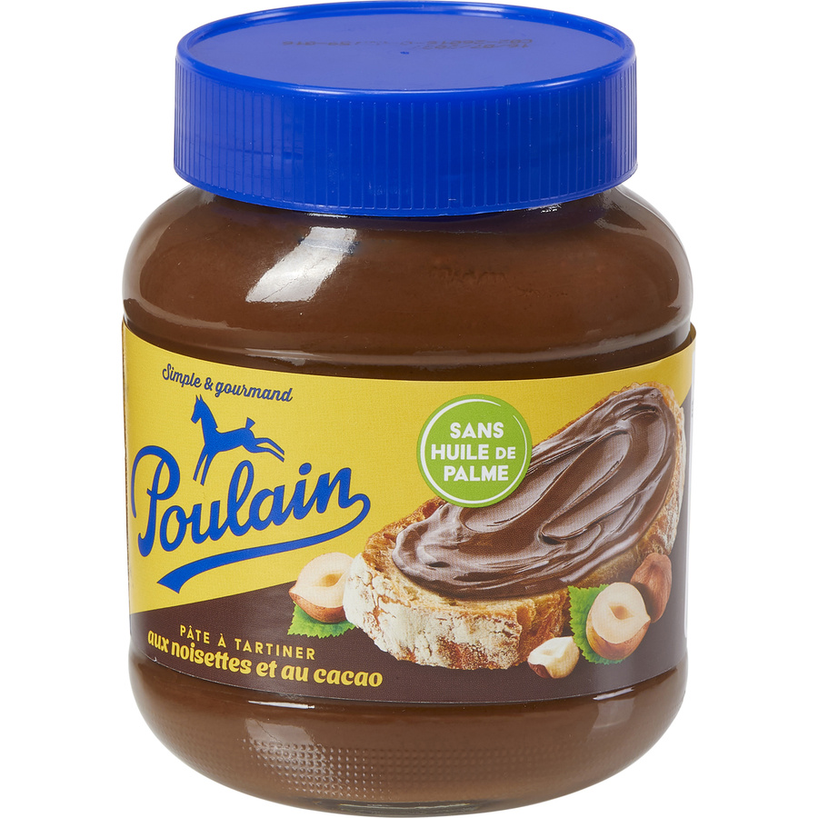 Poulain Pâte à tartiner aux noisettes et au cacao