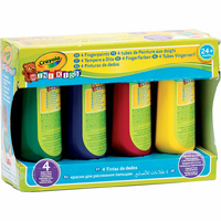 Crayola Mini kids 4 tubes de peinture aux doigts