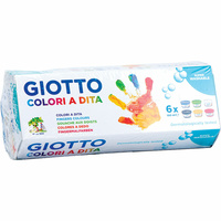 Giotto 6 gouaches aux doigts