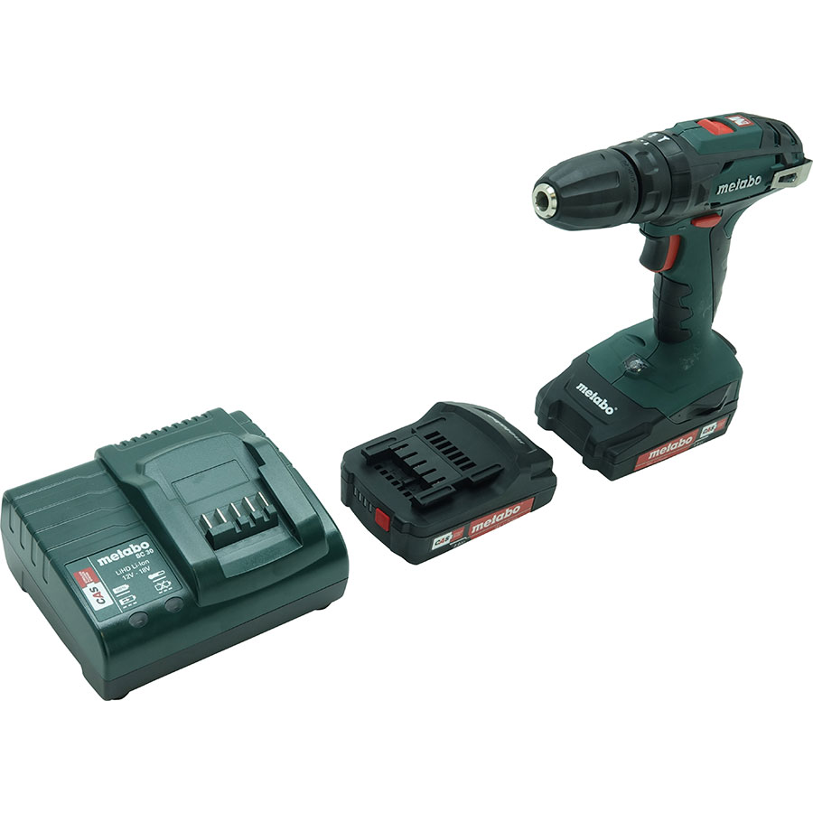 Metabo SB 18 - Vue avec le chargeur