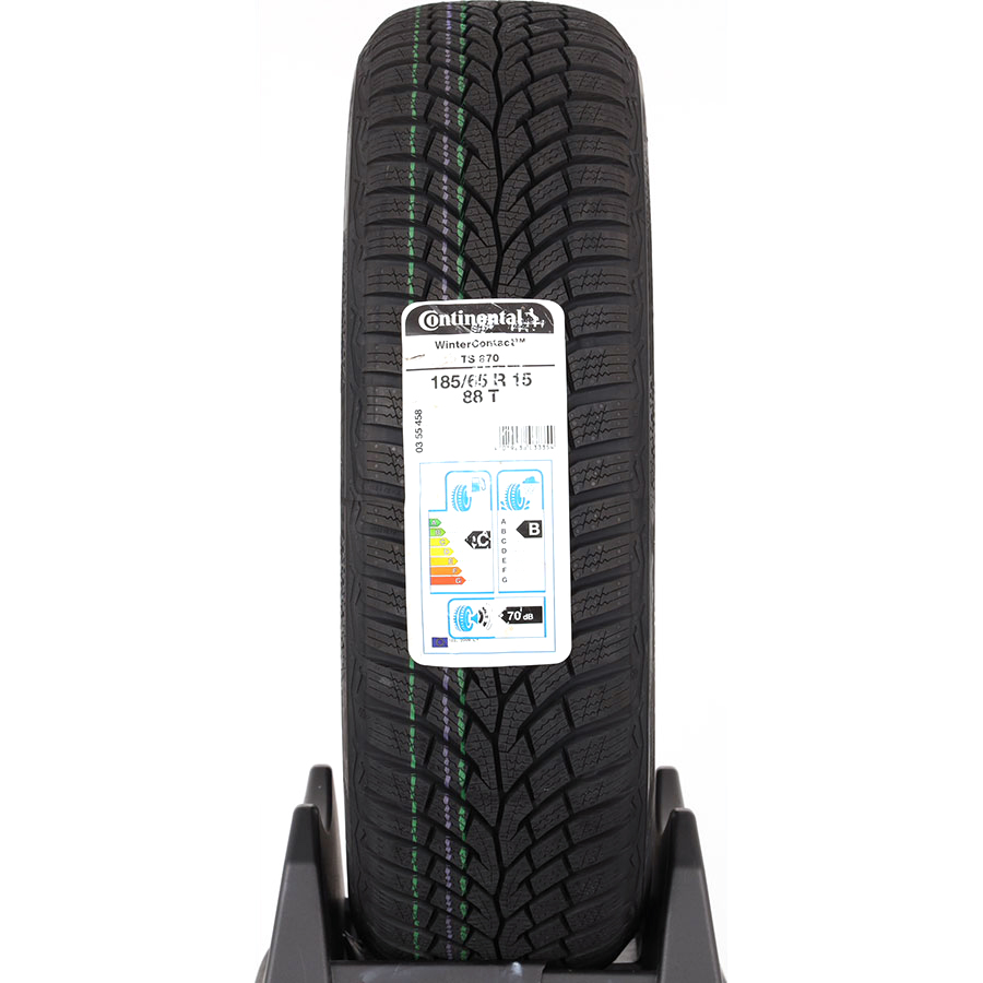 Continental Wintercontact Ts 850 185 65 R15 88t Test Continental WinterContact TS870 - 185/65 R15 - Pneu - UFC-Que Choisir