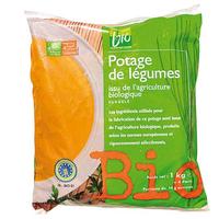Filière bio Picard Potage issu de l'agriculture biologique
