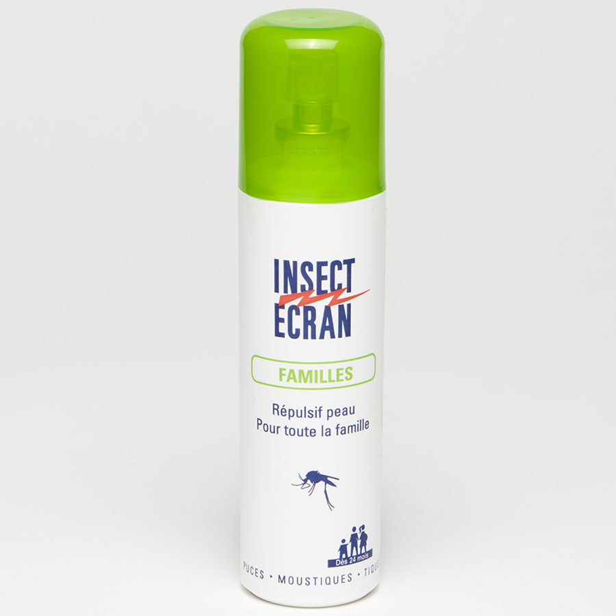 Insect Ecran Spray répulsif anti-moustiques famille Insect écran, Spray 200  ml