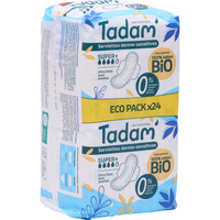 Tadam Serviettes dermo-sensitives super+