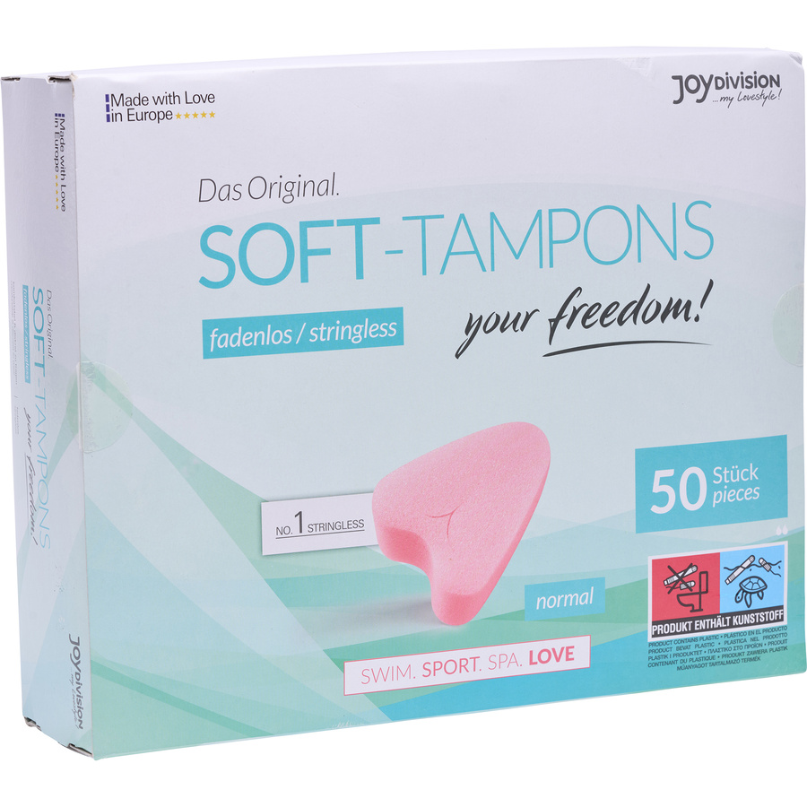 Joydivision Soft-tampons normal (éponge synthétique)