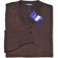 Cachemireland.com Pull col V (100 % cachemire)