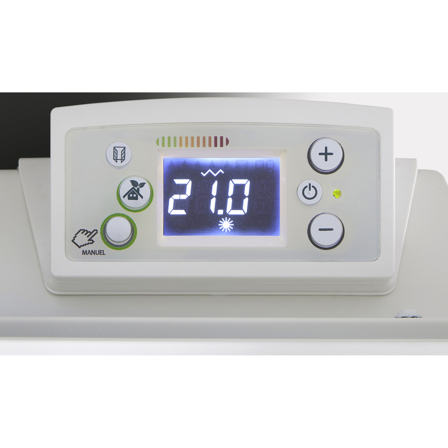 Noirot Radiasoft 100 % connecté - Bandeau de commandes