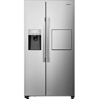 Hisense RS694N4BCE - Vue de face, portes fermées