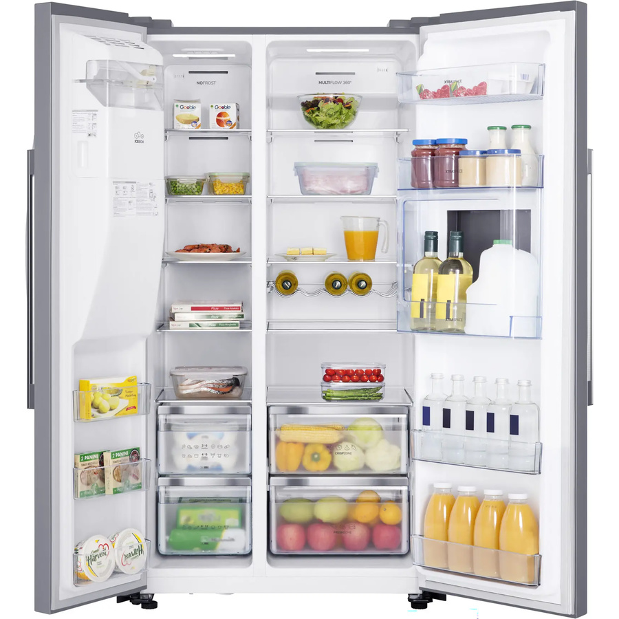 Hisense RS694N4BCE - Vue portes ouvertes