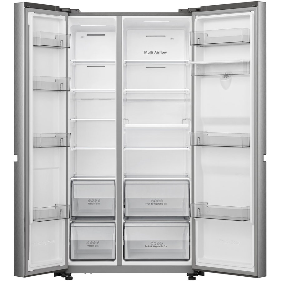 Hisense RS840N4WCE - Vue portes ouvertes